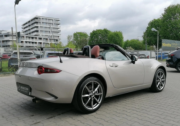 Mazda MX-5 cena 136900 przebieg: 26634, rok produkcji 2023 z Warszawa małe 172